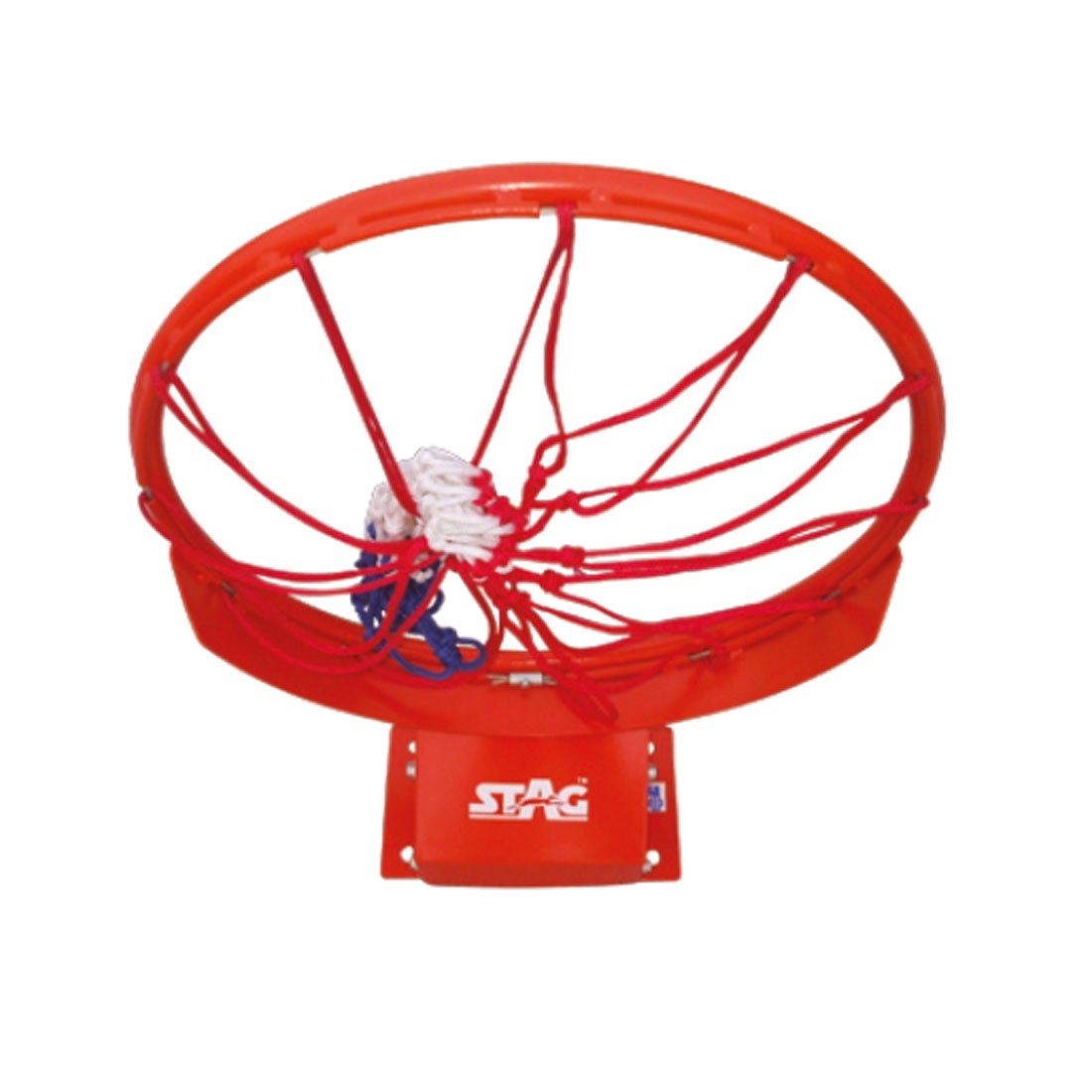BASKETBALL RING WITH RUBBER SPRING WITH NET