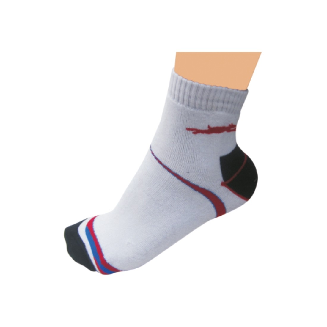 SOCKS (White/Black/Red/Blue)