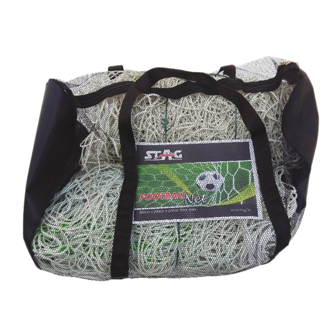 FOOTBALL NET SPECIAL WITH P.P. BRAIDED U.V. COATED THREAD 3MM