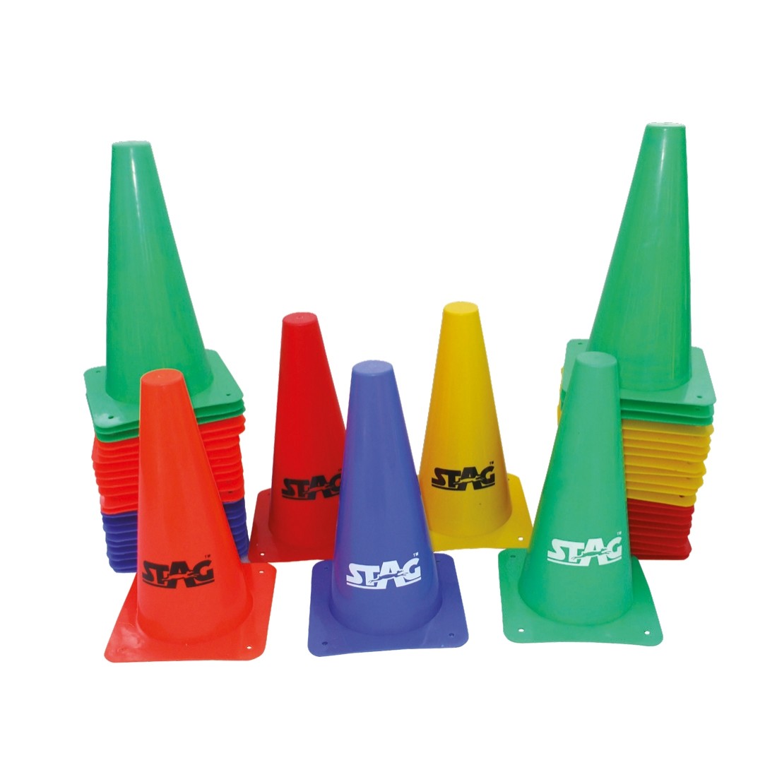TOUGH CONES WITH HEAVY PVC BASE 9"