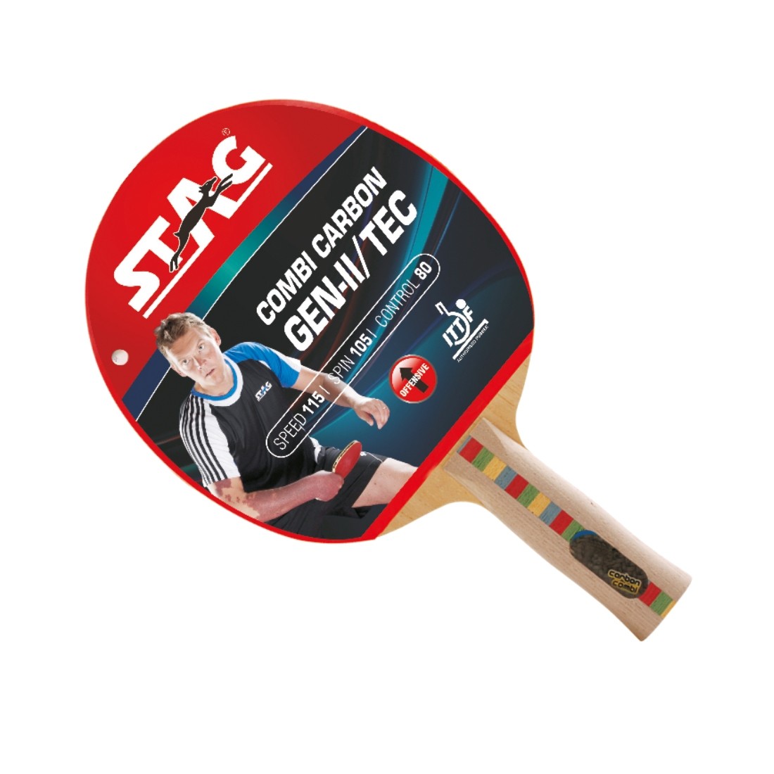 STAG T.T. BAT COMBI CARBON GEN-II/TEC