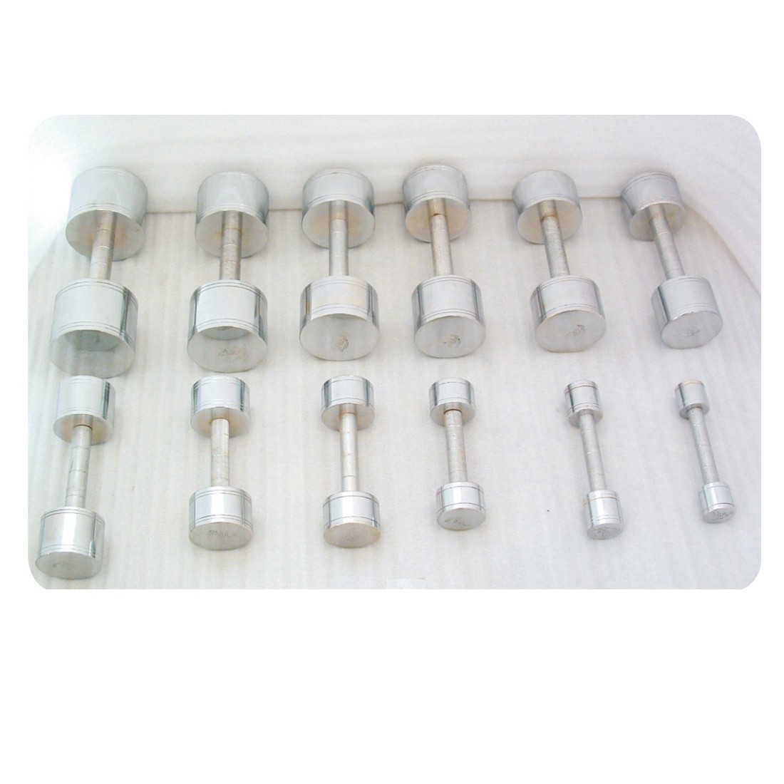 STAG DUMBELL  CHROME PLATED  19KG