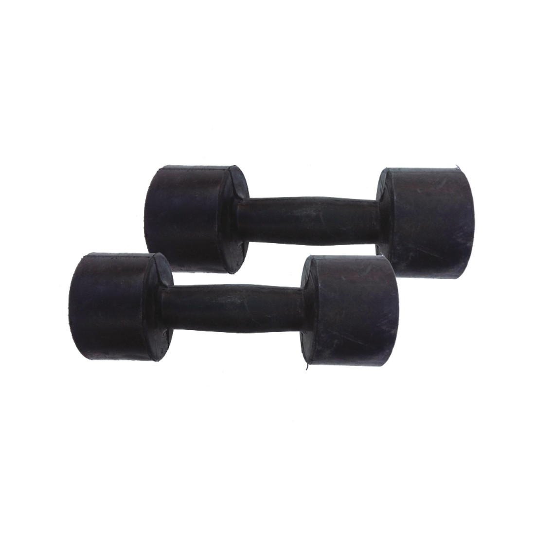STAG DUMBBELL RUBBER HIGH QUALITY BLACK 4KG