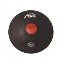 STAG DISCUS BLACK SYNTHETIC RUBBER 0.5 KG