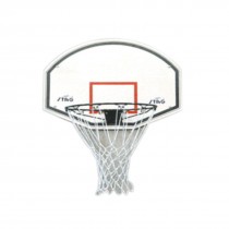 MINI BASKETBALL BOARD 80CM X 60CM X 6MM COMPLETE W/RING & NET