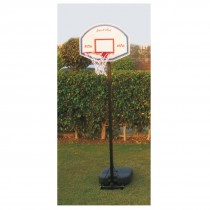 BASKETBALL SET SMART SHOT 60CM X 45CM X 4MM ADJ HEIGHT 3FT - 6FT