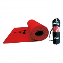YOGA MANTRA BLACK/SILVERMAT 4 mm with bag