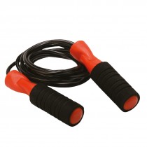 SKIPPING ROPE PVC HANDLE W/RUBBER GRIP 2.90 MTR LONG