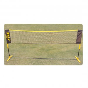 BADMINTON SET PORTABLE STAG W/COTTON