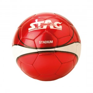 SOCCER BALL STADIUM SHINNY PVC HAND SEWN