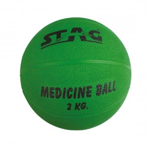 STAG MEDICINE BOUNCING GYM BALL RUBBER INFLATABLE 1KG