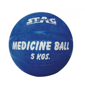 STAG MEDICINE BOUNCING GYM BALL RUBBER INFLATABLE 4KG