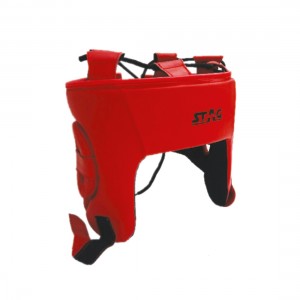 STAG BOXING HEAD GUARD COMPETITION LEATHER