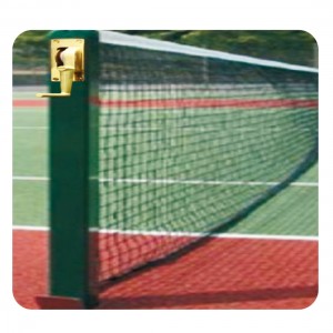 LAWN TENNIS POST DELUXE SQUARE SHAPED FIXED